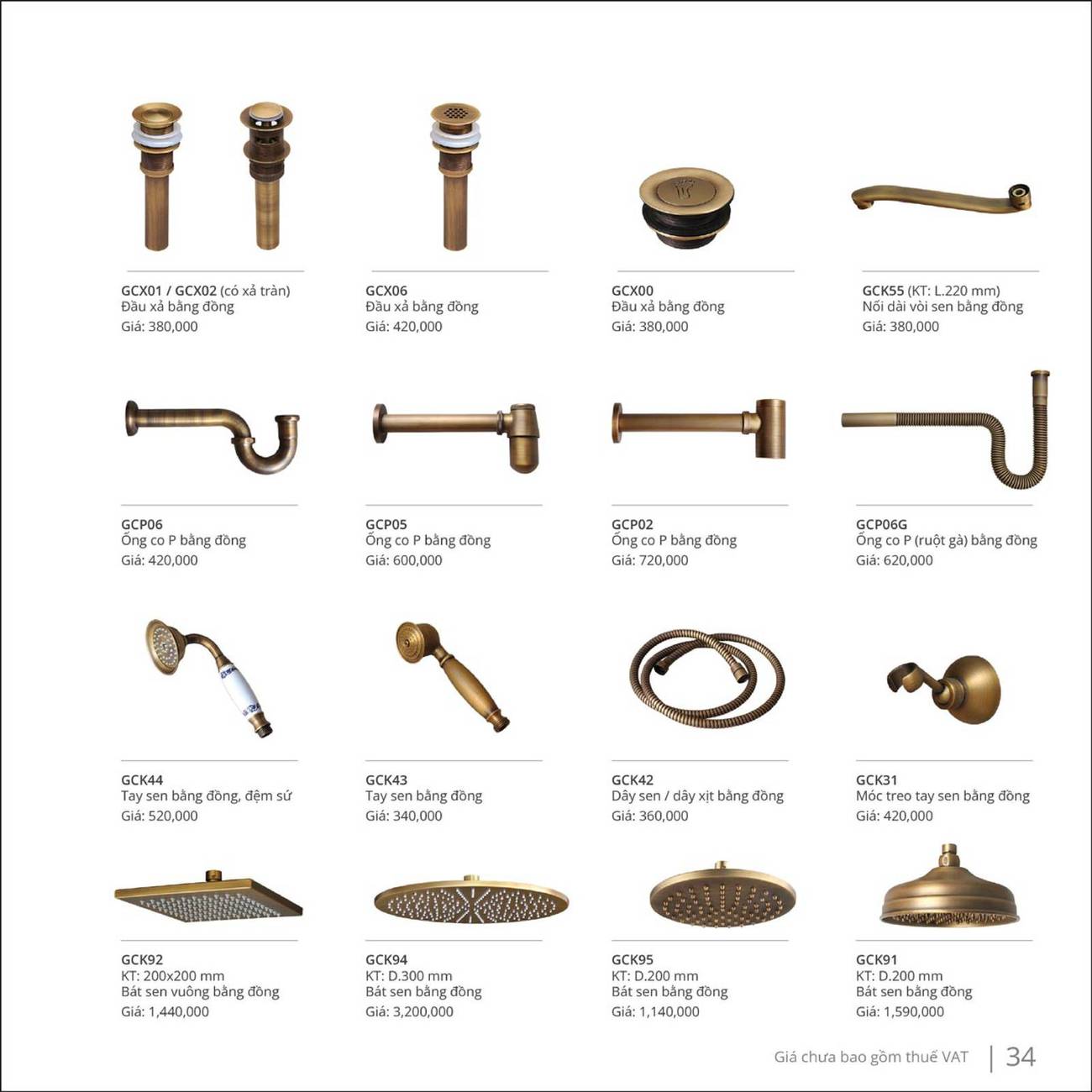 Thiết bị vệ sinh KANLY Catalogue và Bảng giá mới nhất 2024 /Page 33